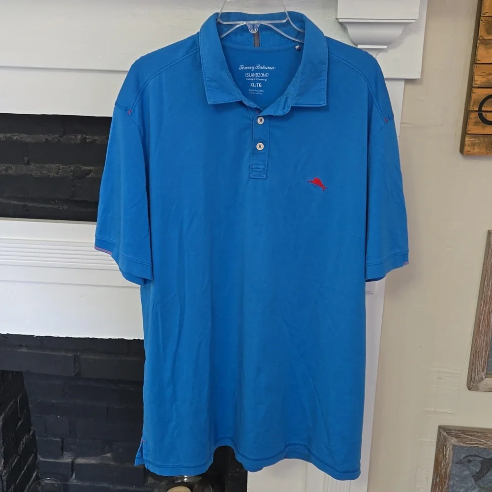 Tommy Bahama short sleeve polo shirt - Picture 1 of 8